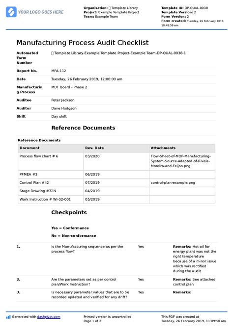 cnc machine audit|cnc machining process checklist.